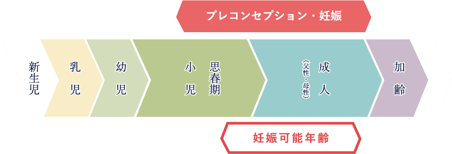 プレコンセプションが必要な時期